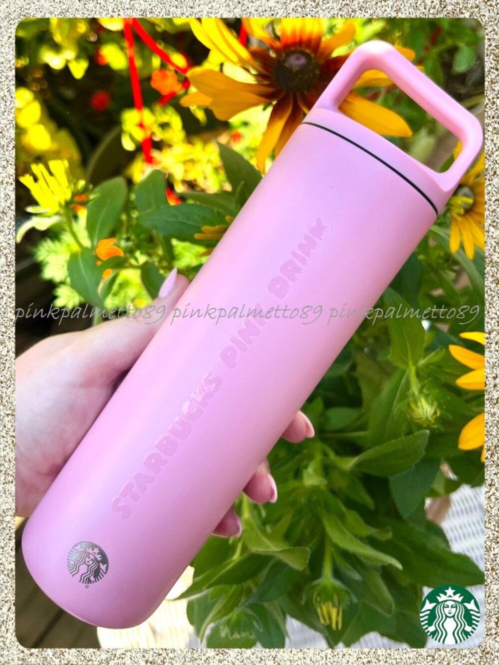 ✨🍓 NWT 2026 Starbucks x Miir 'Pink Drink' Strawberry SS 20oz Water Bottle